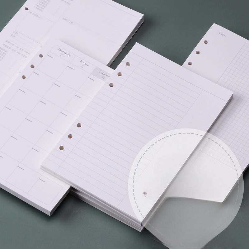 A5 Loose Leaf Notebook Refill  - A5 Spiral Dotted Grid Notebook 评论和价格