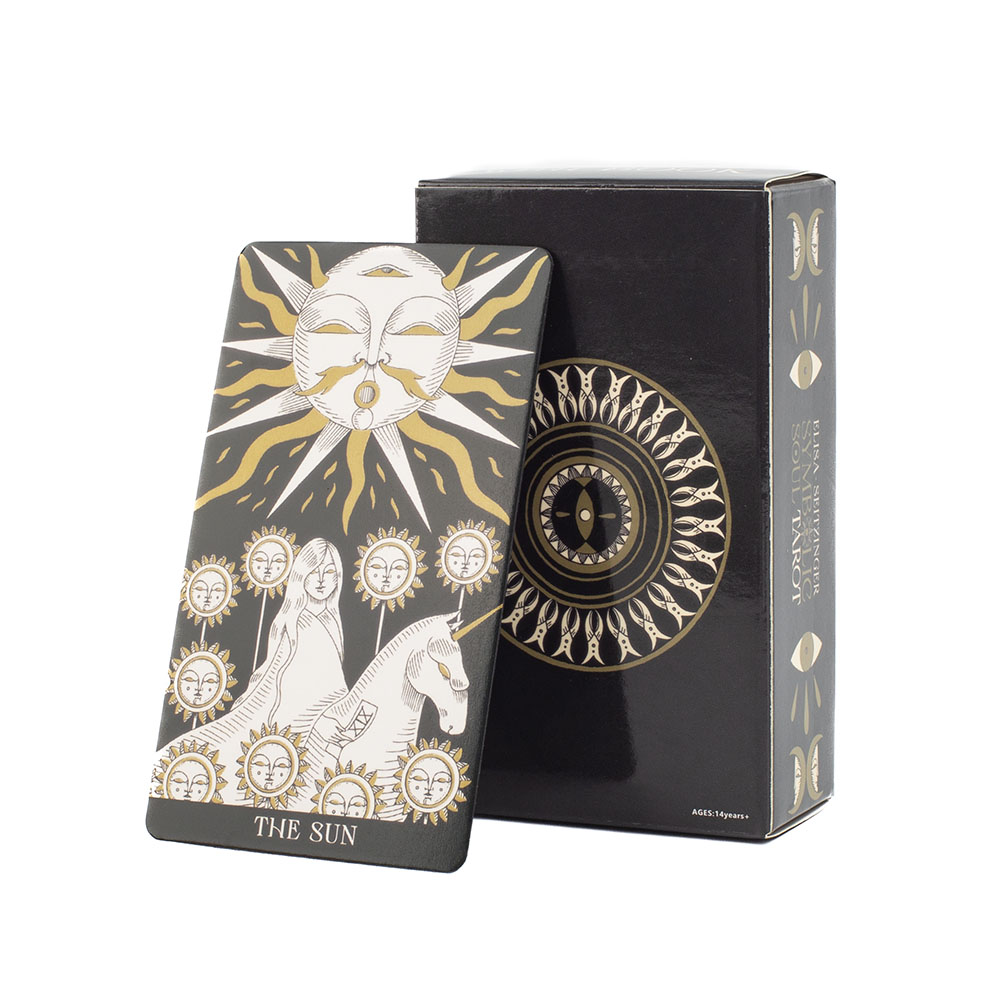 78Pcs Symbolic Soul Tarot Card - Tarot Deck With Guidebook 评论和价格