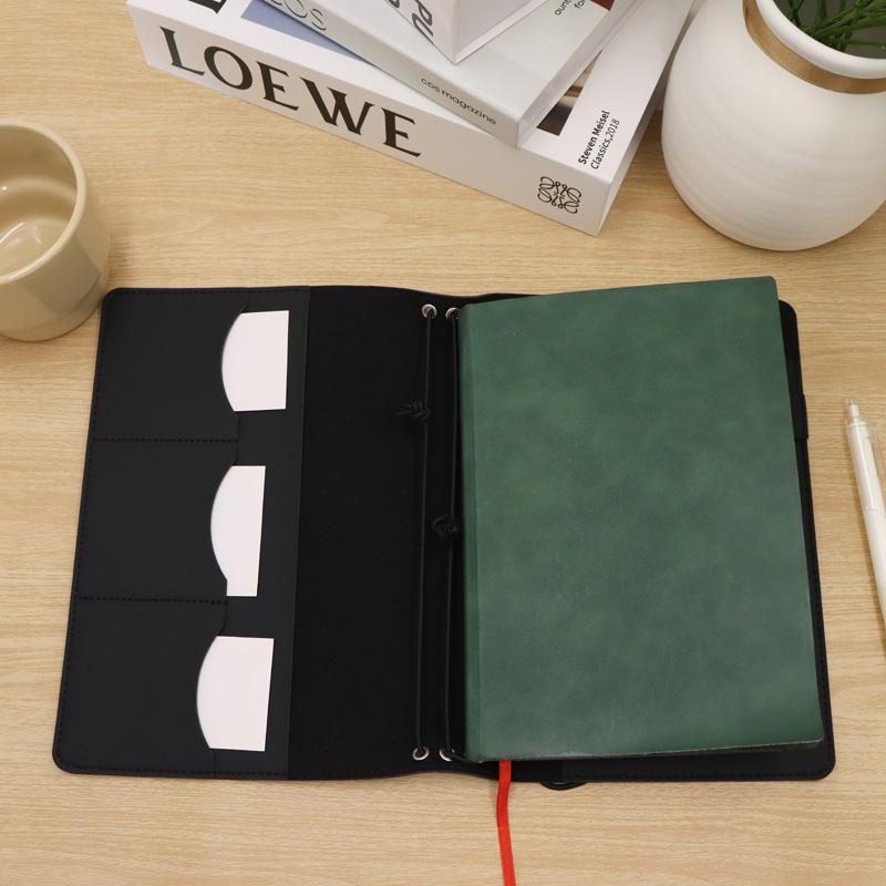 New Refillable Notebook Organi - Vintage Leather Journal Notebook 评论和价格