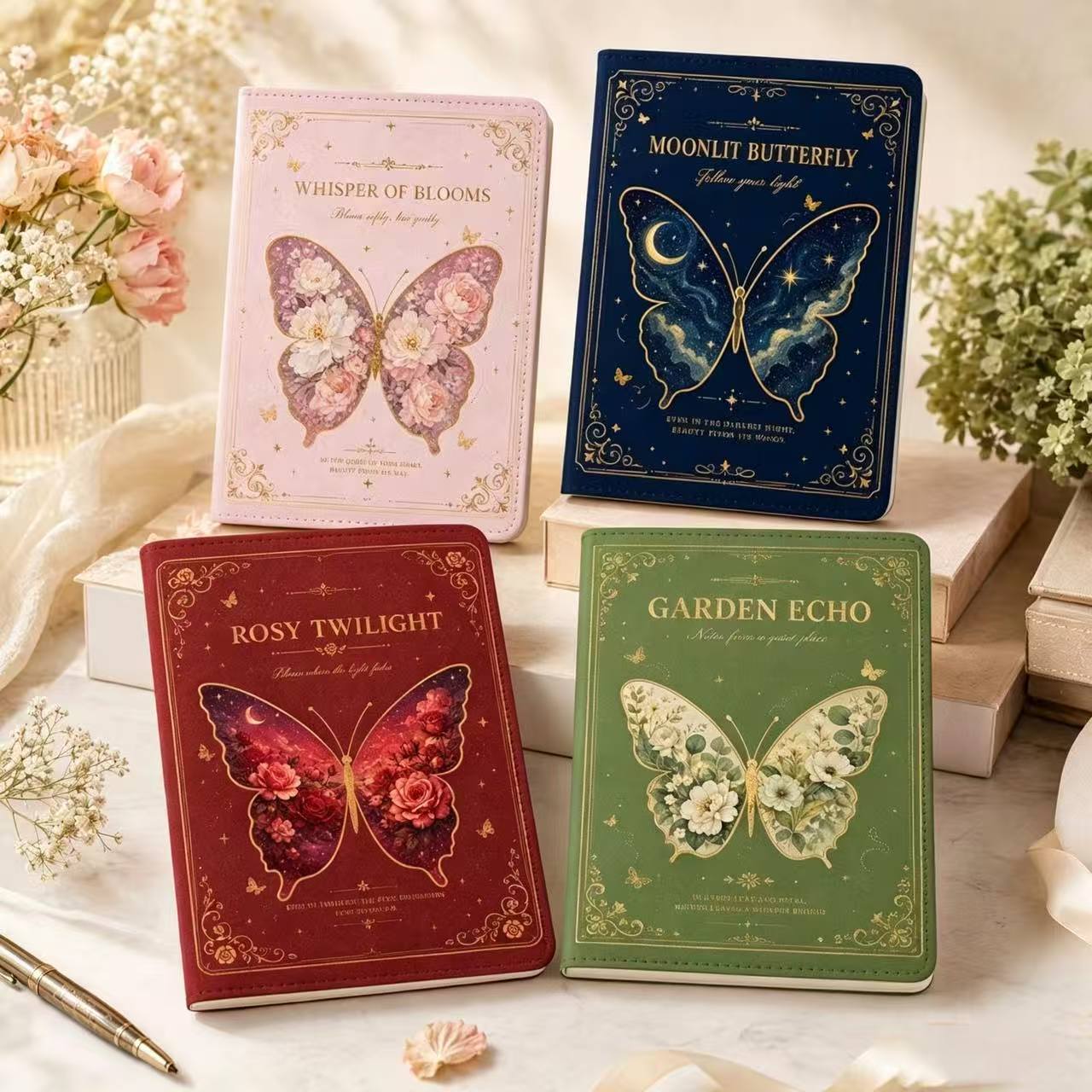 Vintage Butterfly Leather Note - Vintage Leather Journal Notebook 评论和价格
