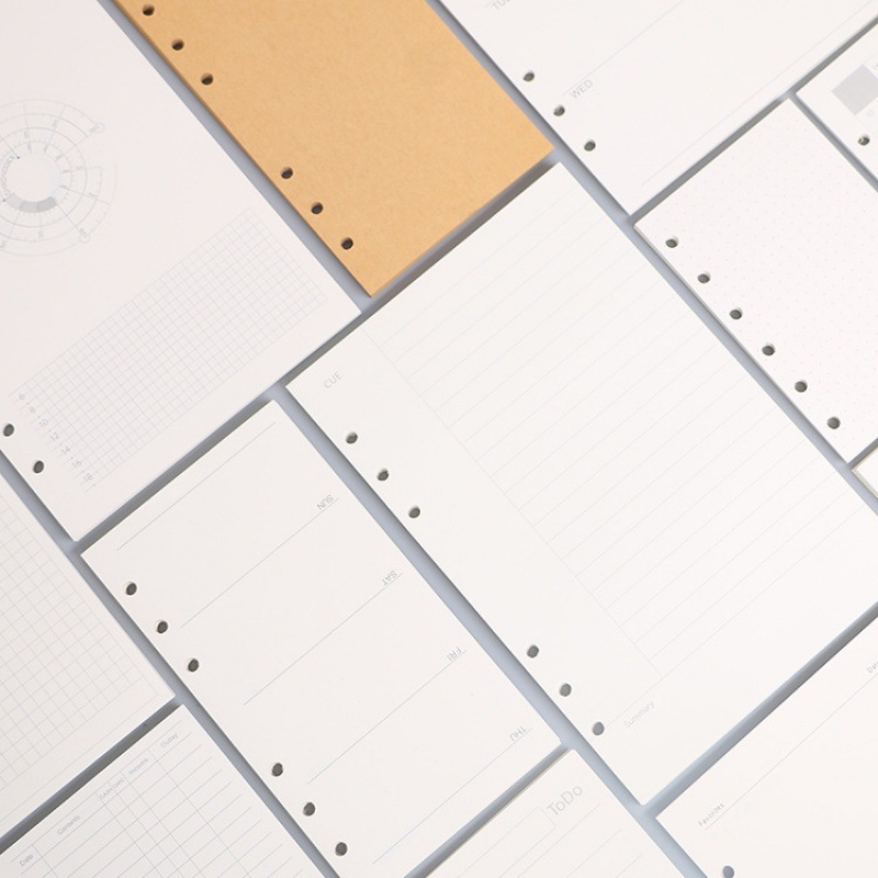 A5 A6 A7 Loose Leaf Notebook R - A5 Spiral Dotted Grid Notebook 评论和价格