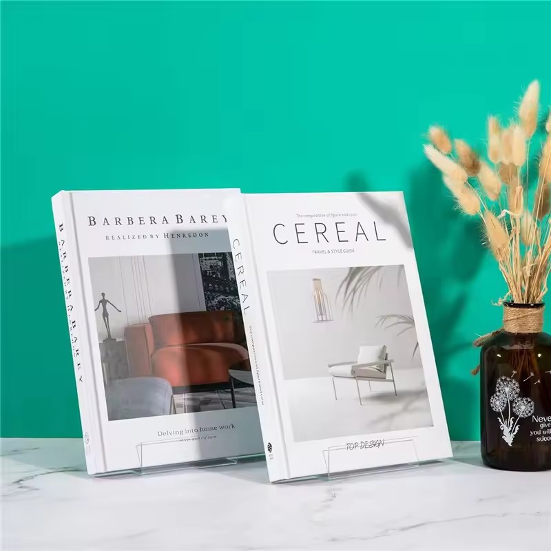 4pcs Clear Adjustable Book Sta - Clear Acrylic Book Stand Holder 评论和价格