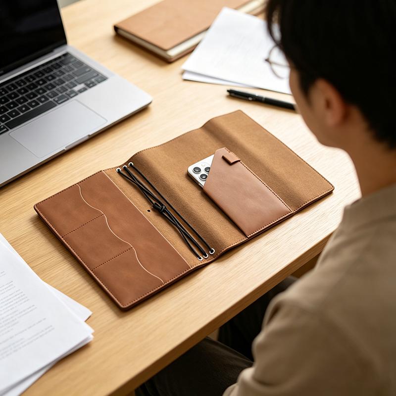 Refillable Notebook Organizer  - Vintage Leather Journal Notebook 评论和价格